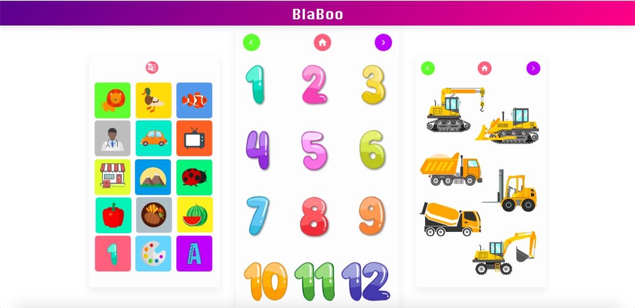 BlaBoo for baby/children word study app - development journal