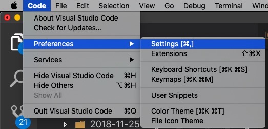 マック(mac)の開発環境の設定 - vscode zsh設定