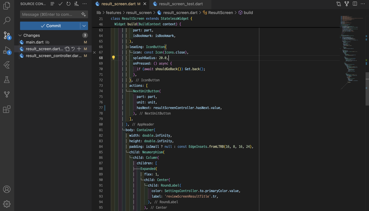 VSCode source control - hide incoming outgoing changes graph