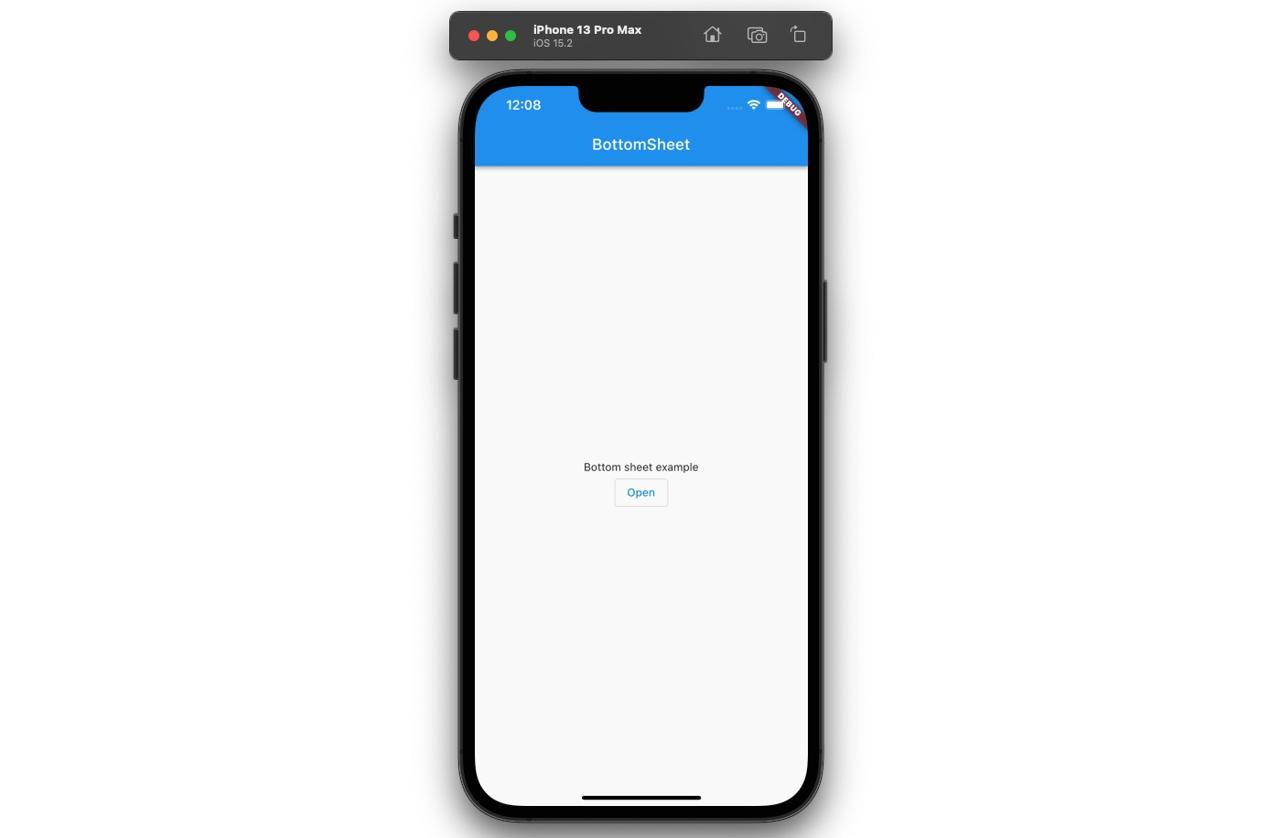 Flutter - GetX bottom sheet open button