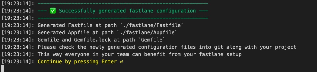 Fastlane을 사용한 Fastlane 앱 자동 배포 - iOS 설정 진행