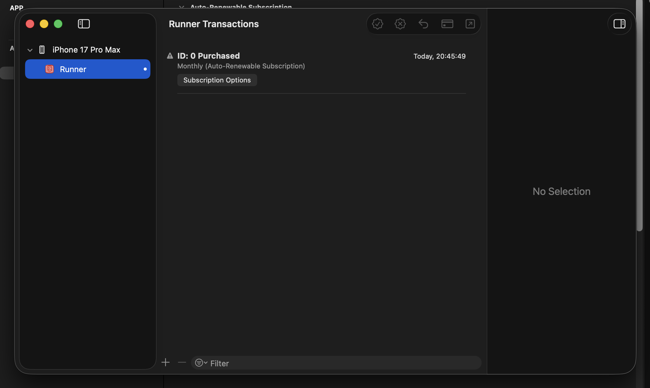 Xcode - StoreKit Manage Transactions