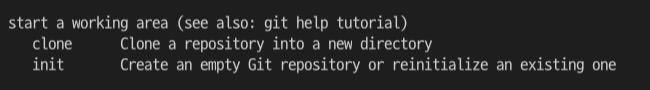 git clone init