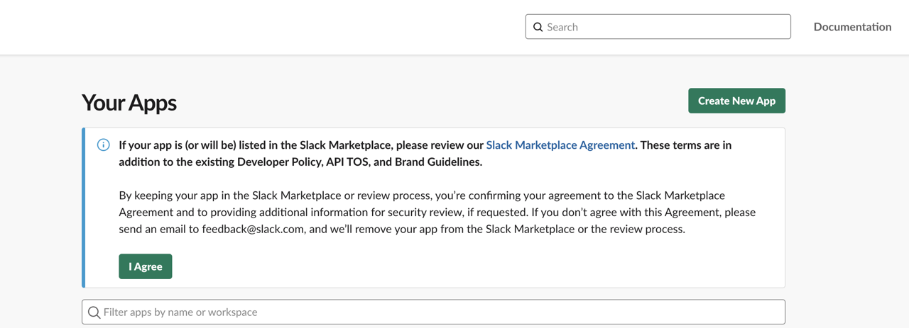 GitHub Actions Send Slack message - Create new Slack app