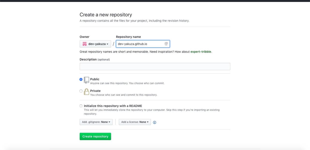 github crete repository