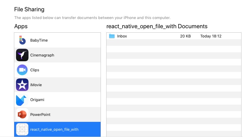 iOS - check file is copied on itunes