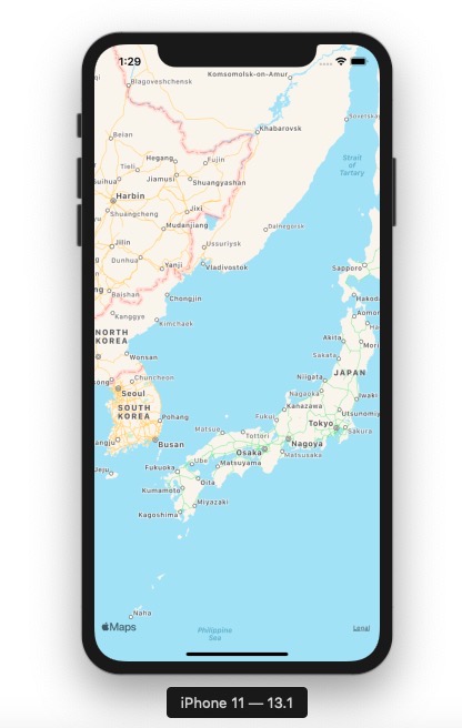 React Nativeでreact-native-mapsを使って地図を表示する - Appleマップ