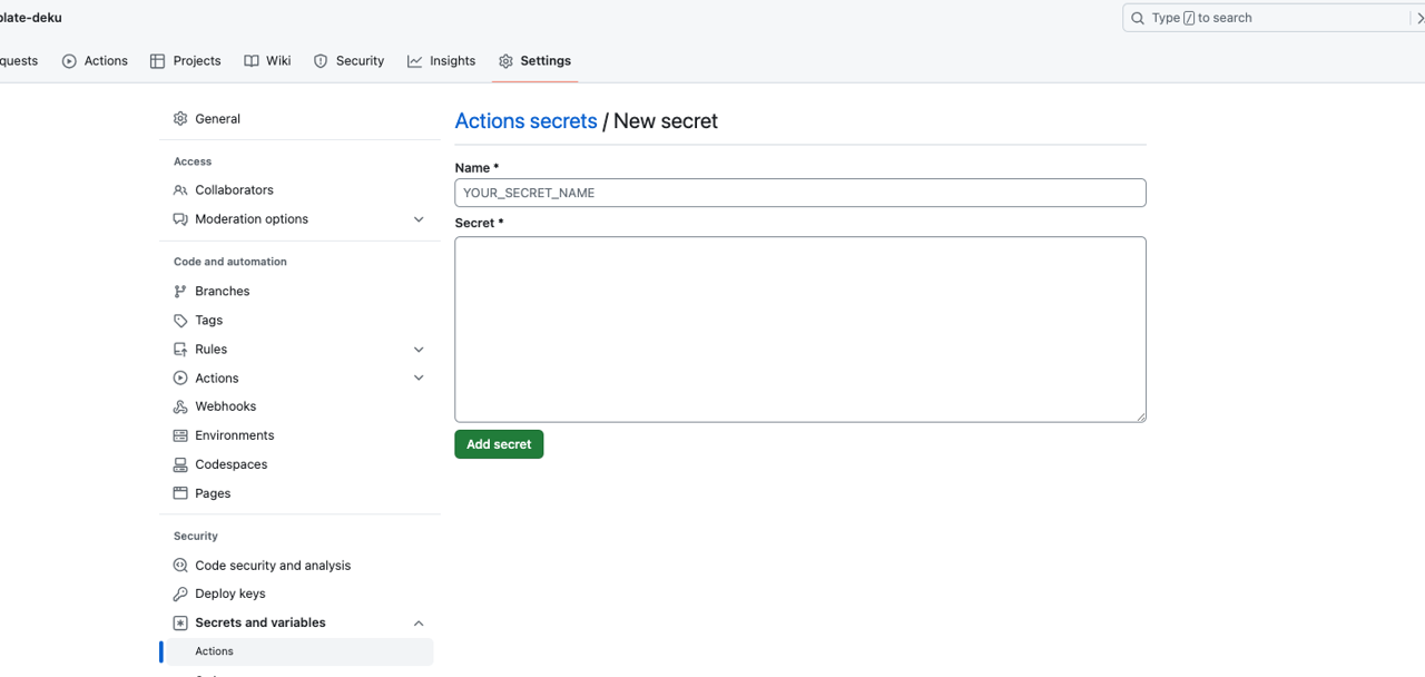 Add NPM token to GitHub Actions new secret